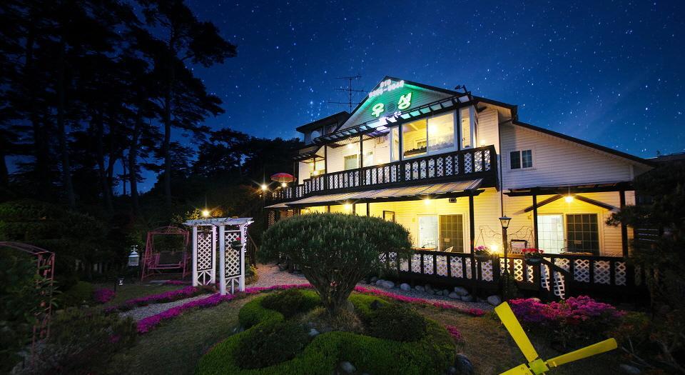 Gyeongpo Woosung Pension Gangneung Exterior foto