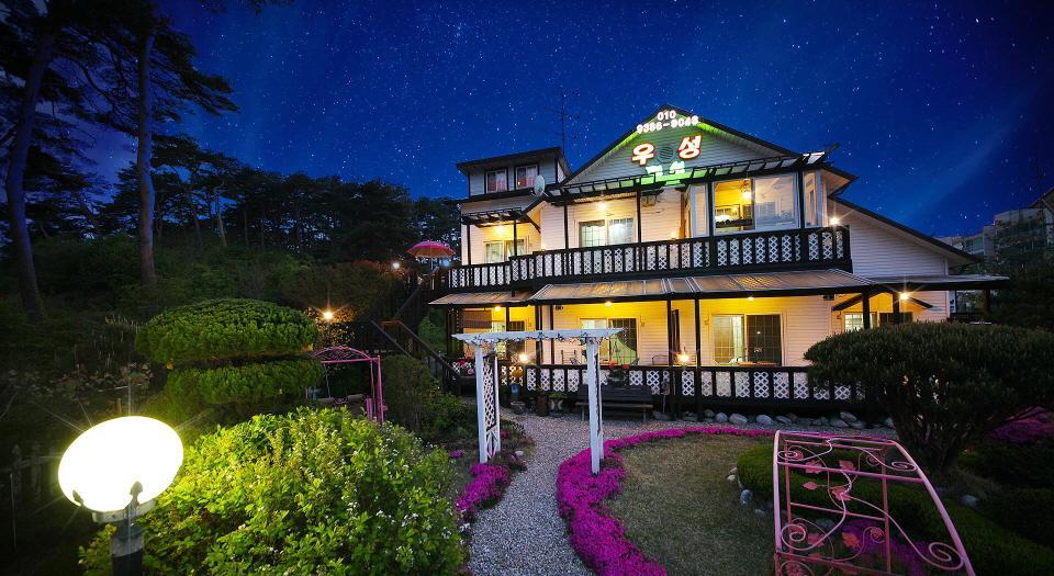 Gyeongpo Woosung Pension Gangneung Exterior foto